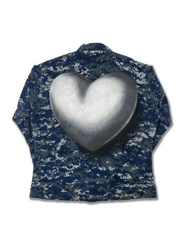 US digital Navy camo artwear jacket