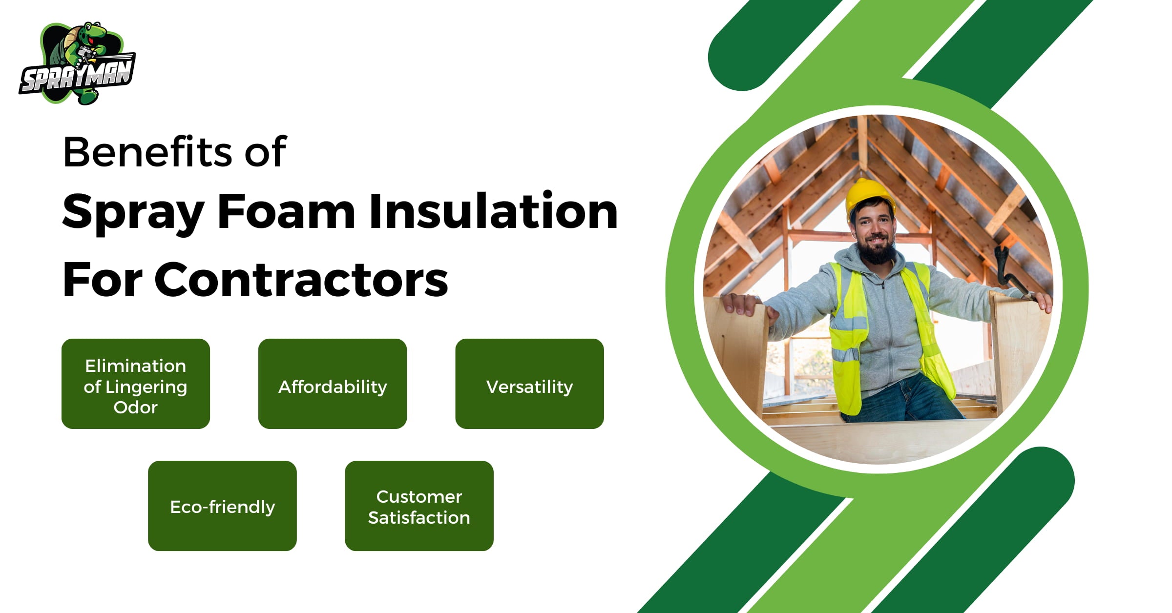 Benefits of Spray Foam Insulation For Contractors