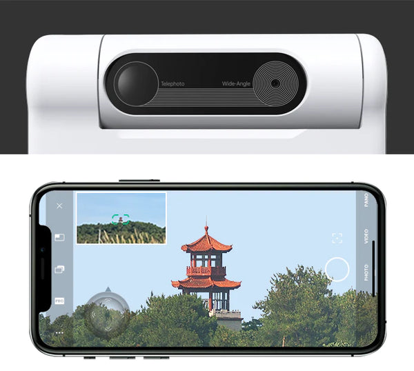 Système à double caméra pour la visualisation