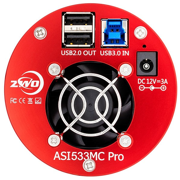 ZWO ASI533MC Pro Versatile Connections
