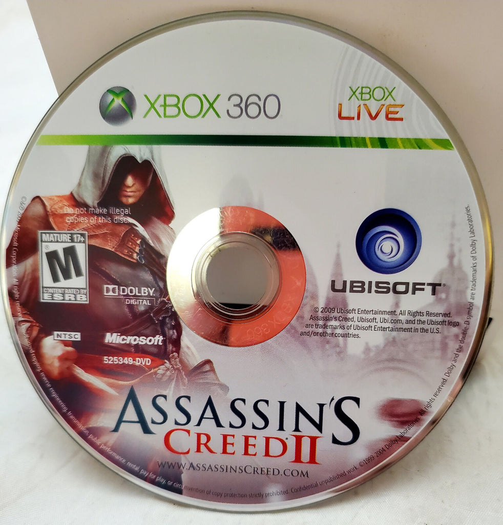 Assassins Creed II 2 Xbox 360, BRAND NEW SEALED, Game Free Postage, Microsoft