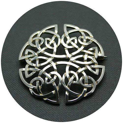 Celtic Brooches | Traditional Knotwork Designs | Ogham Jewellery ...