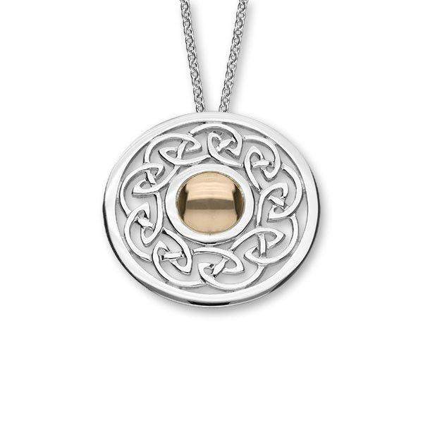 Sterling Silver Celtic Pendant - P572 ORT - Ogham Jewellery