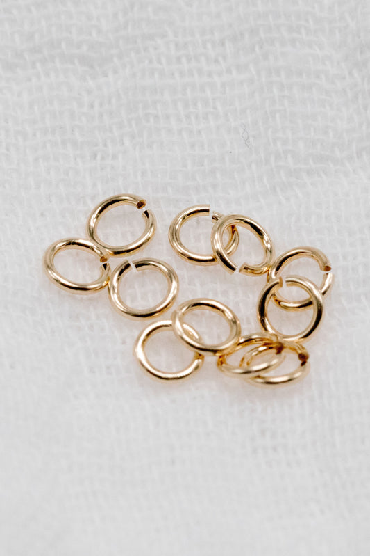 Gold Filled SUPER STRONG/ Extra THIN Gold Filled Jump Rings 3mm