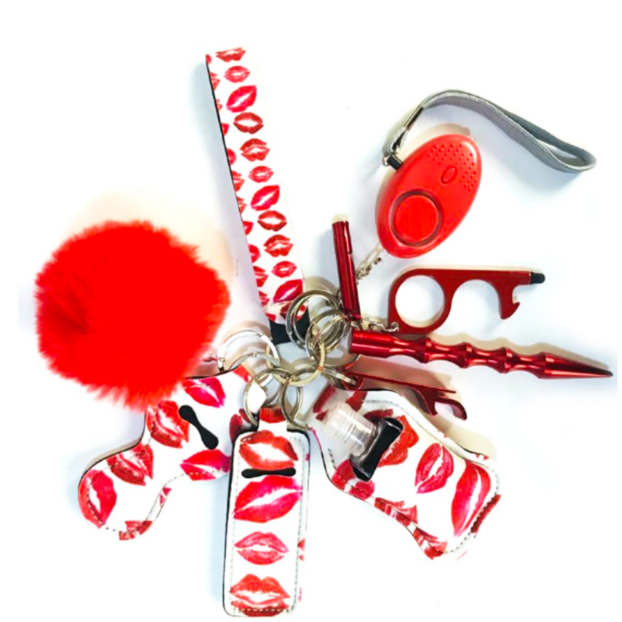 Red Lips Keychain