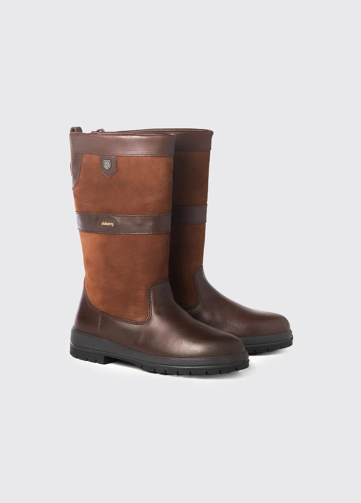 Pair of Dubarry Kildare Calf Length Waterproof, Breathable, and Leather Country Boots.