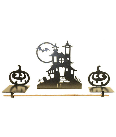 Haunted House Mantel Decor | Ackfeldwire.com