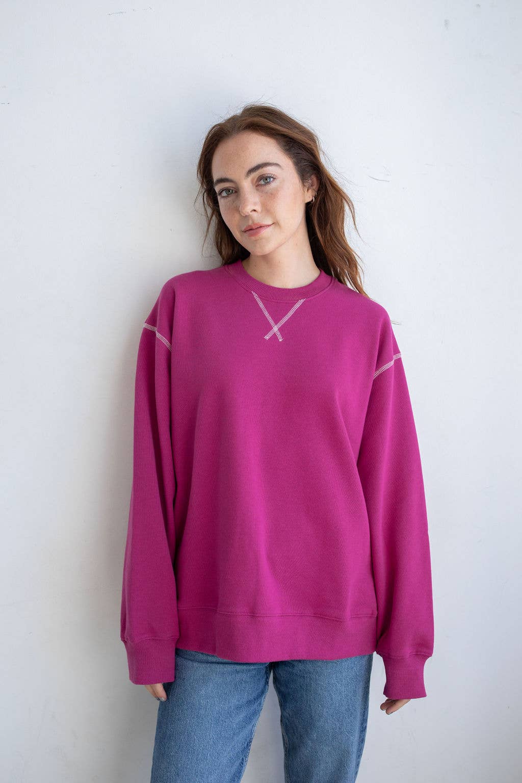 Anya Cozy Crewneck Sweatshirt