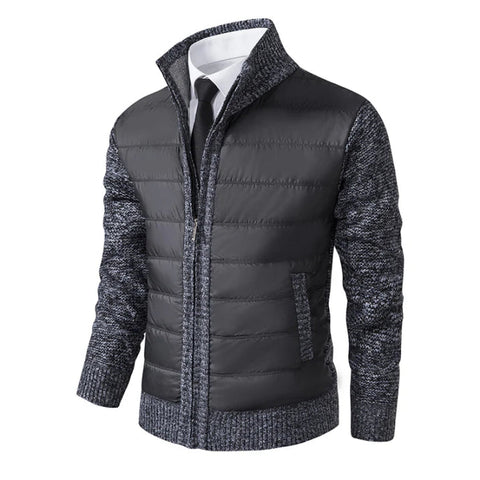 Herren Stilvoll Winter Steppjacke | Langarm Mivona