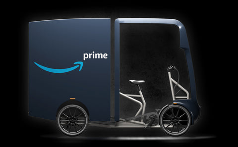 Amazon delivery bike 3D model
