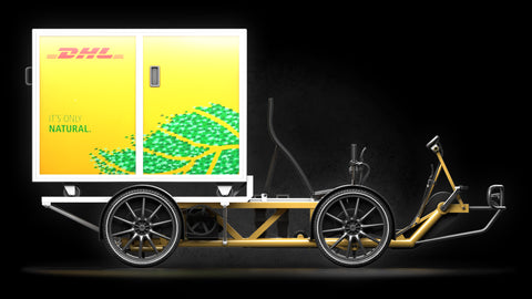 DHL Cargo Bike 3D model