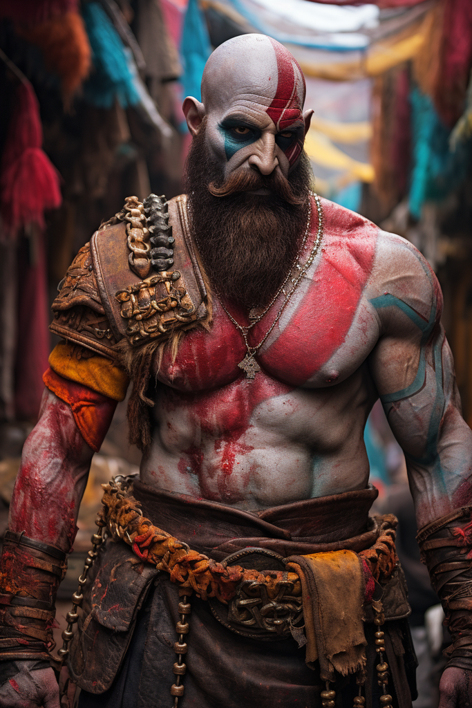 Kratos  Midjourney
