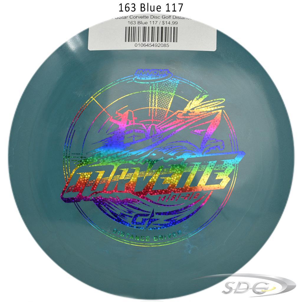 innova-gstar-corvette-disc-golf-distance-driver 163 Blue 117 