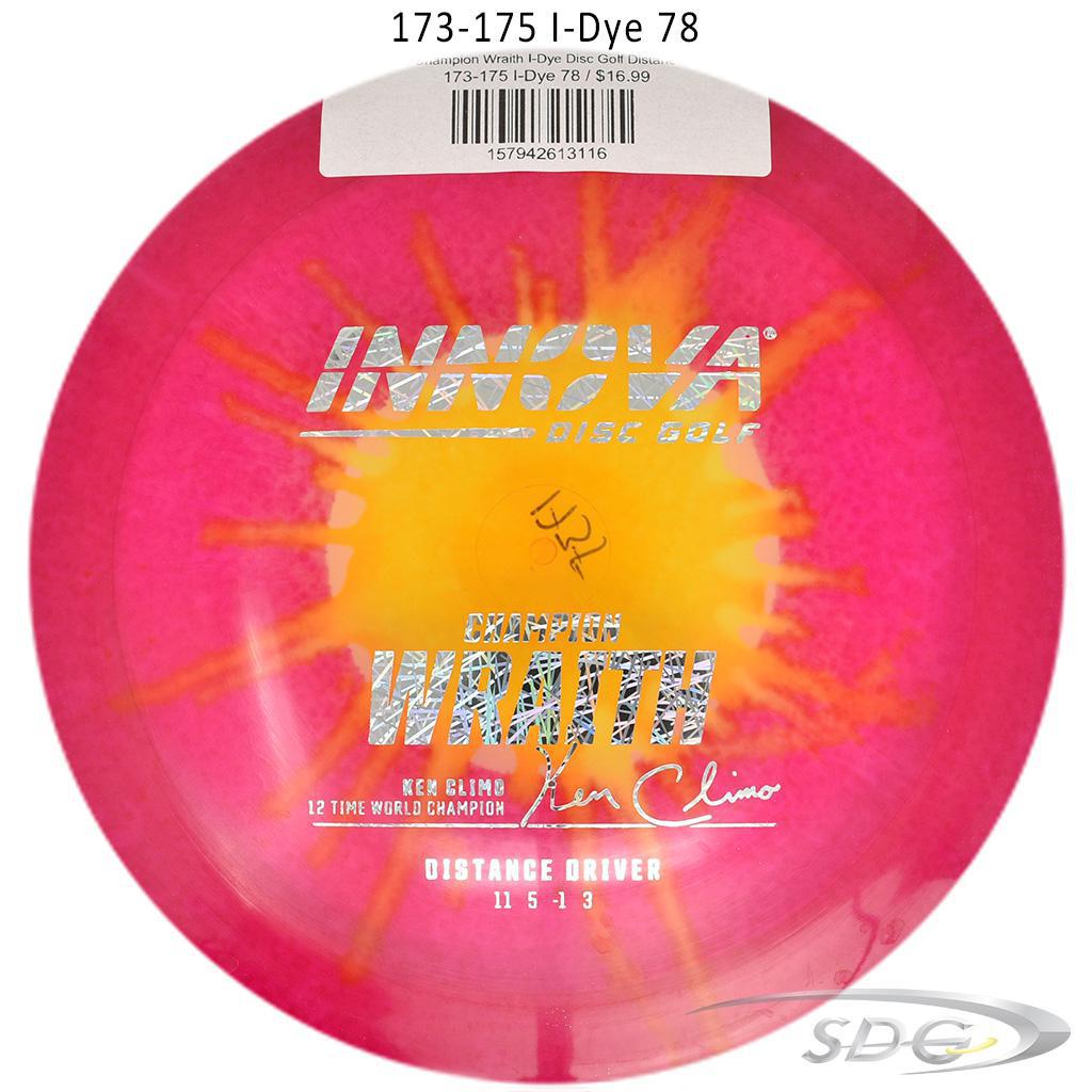 Innova Champion Wraith I-Dye Disc Golf Distance Driver