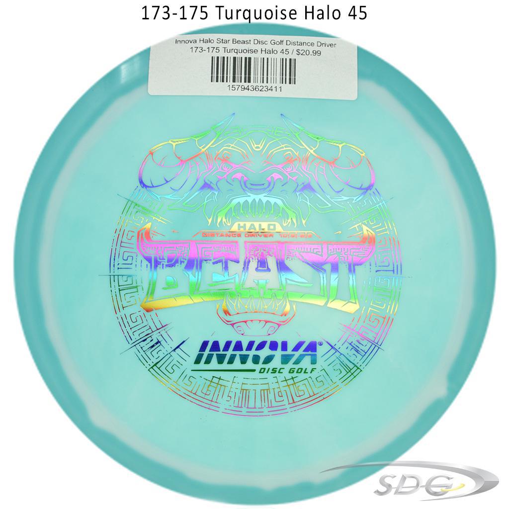 innova-halo-star-beast-disc-golf-distance-driver 173-175 Yellow Halo 46 