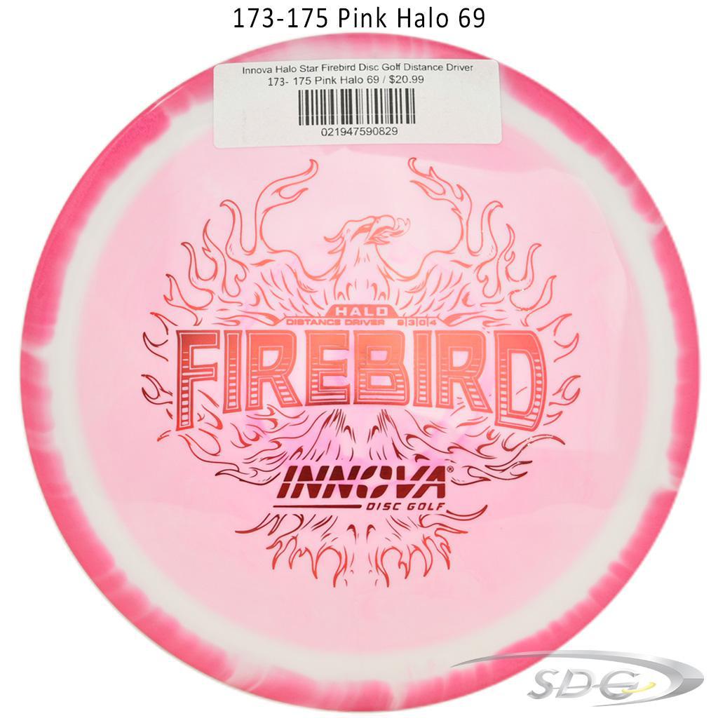 innova-halo-star-firebird-disc-golf-distance-driver 173-175 Pink Halo 69 