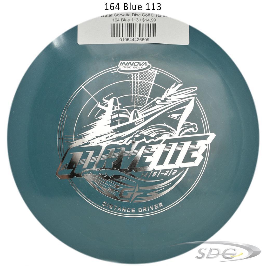 innova-gstar-corvette-disc-golf-distance-driver 164 Blue 113 