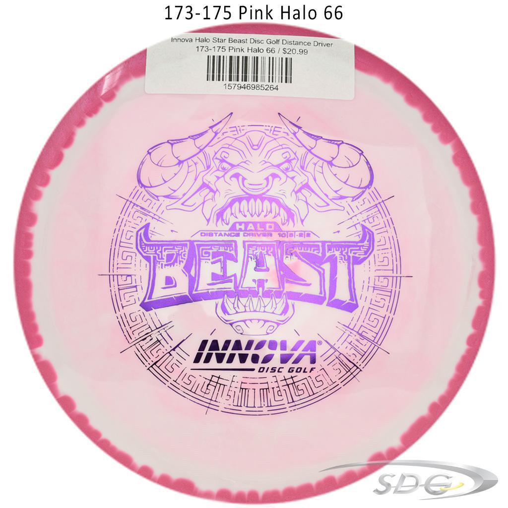 innova-halo-star-beast-disc-golf-distance-driver 173-175 Pink Halo 66 