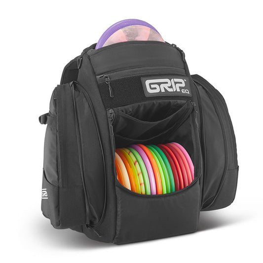 GRIPeq© BX3 Series Disc Golf Bag Coal (Black)