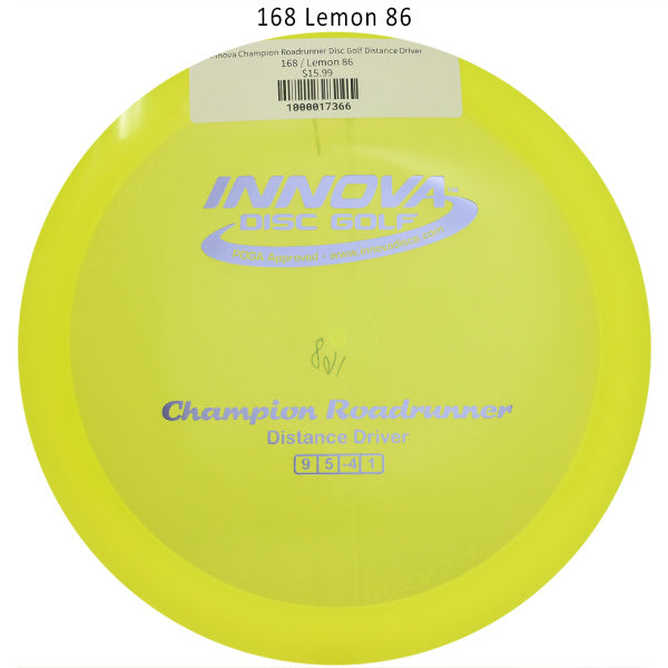 innova-champion-roadrunner-disc-golf-distance-driver 168 Lemon 86