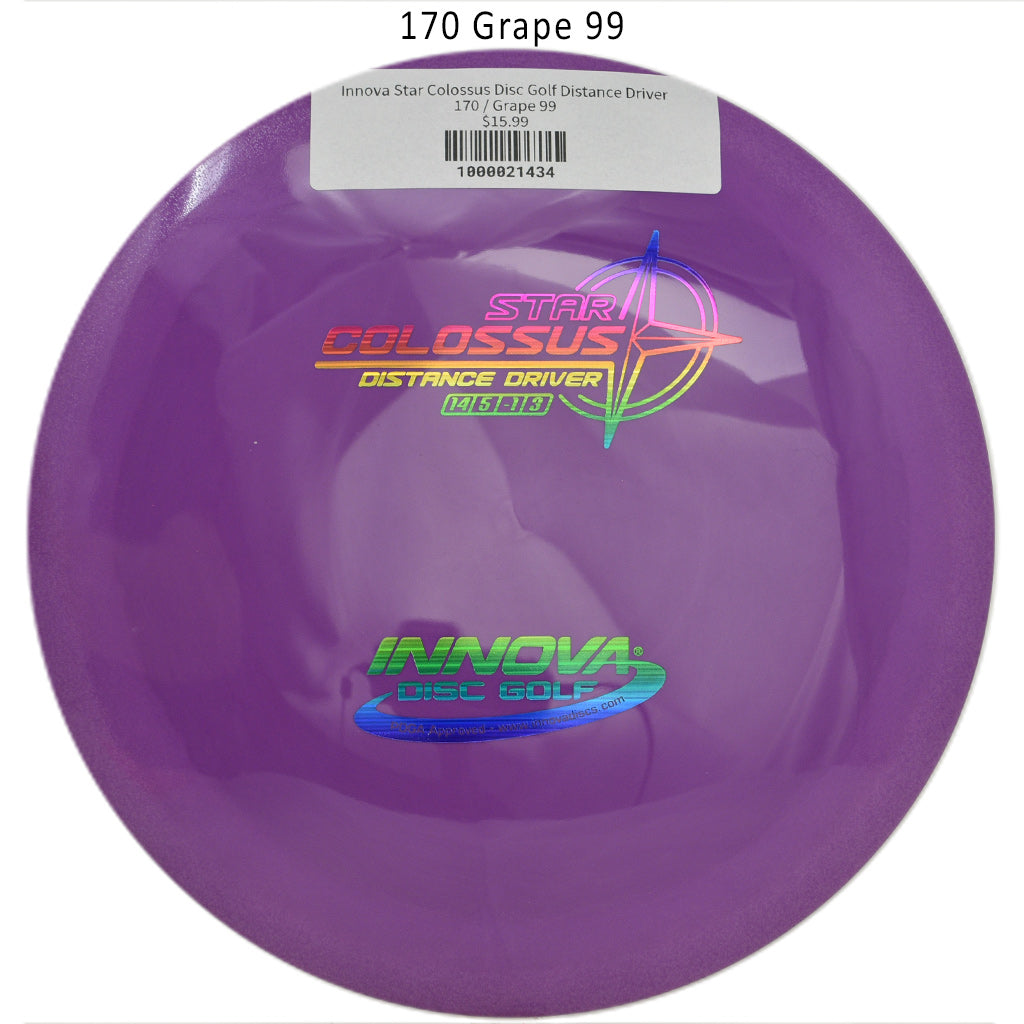 innova-star-colossus-disc-golf-distance-driver 170 Grape 99