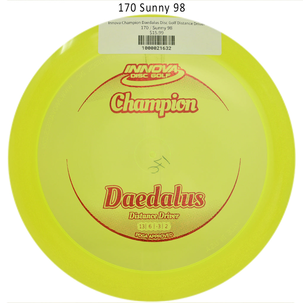 innova-champion-daedalus-disc-golf-distance-driver 170 Sunny 98