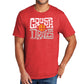 innova-new-era-crush-drives-tri-blend-short-sleeve-tee-disc-golf-apparel Medium Heather Red