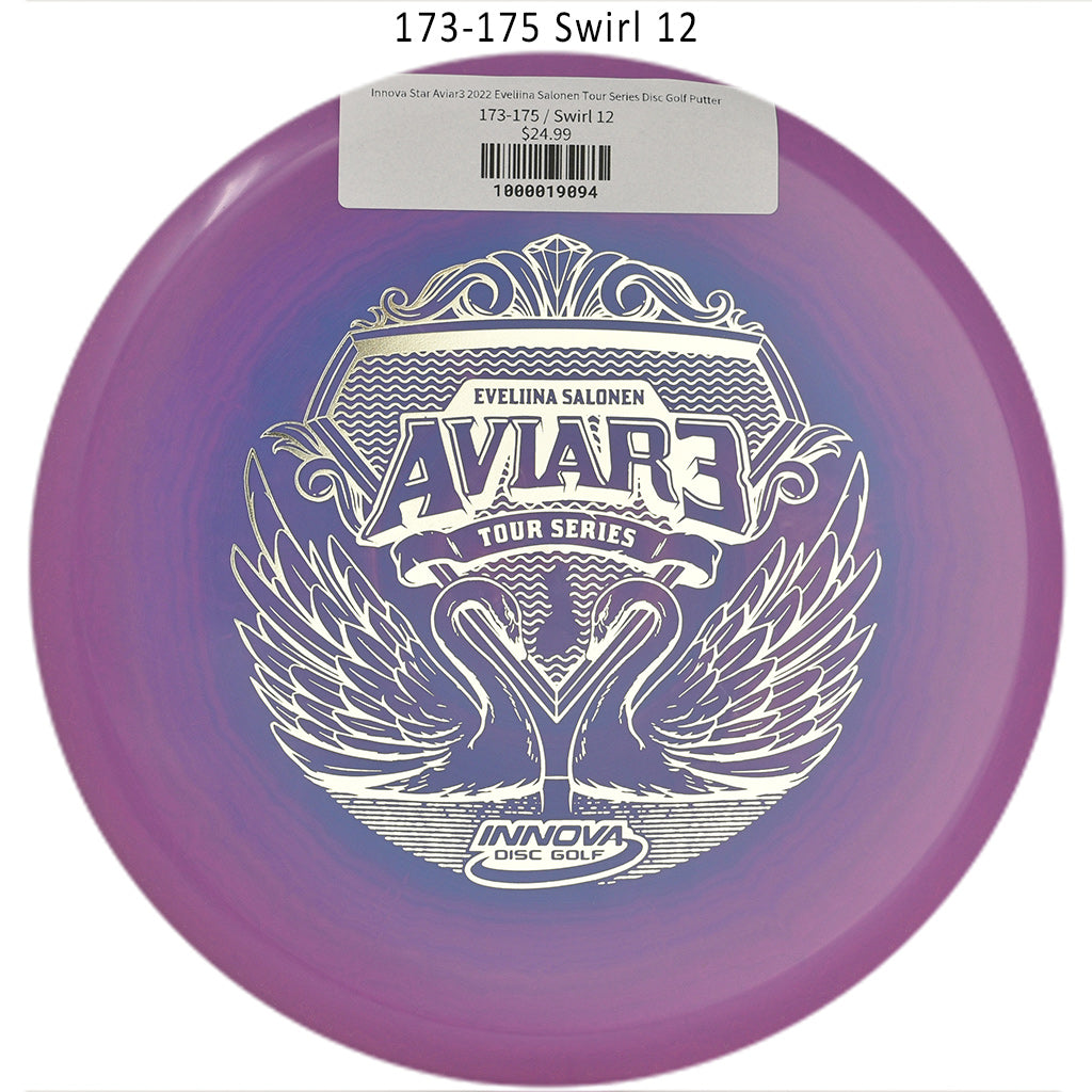 innova-star-aviar3-2022-eveliina-salonen-tour-series-disc-golf-putter 173-175 Swirl 12