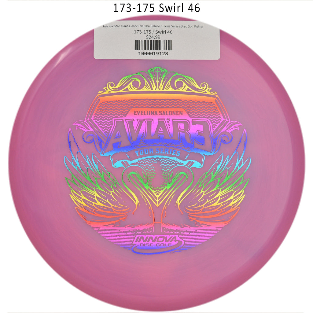 innova-star-aviar3-2022-eveliina-salonen-tour-series-disc-golf-putter 173-175 Swirl 46