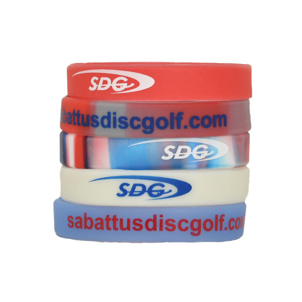 SDG Silicone Wristband Disc Golf Accessories