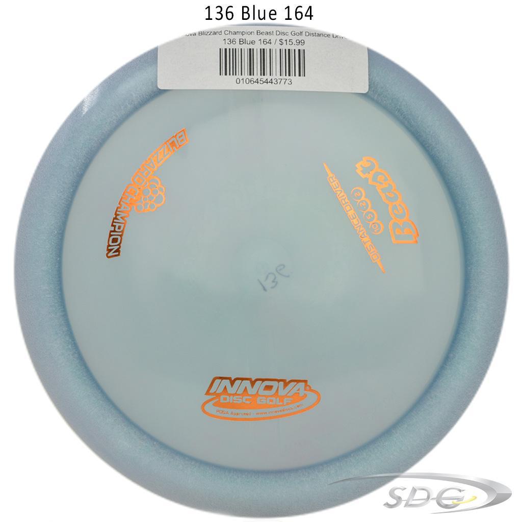 innova-blizzard-champion-beast-disc-golf-distance-driver 136 Blue 164 