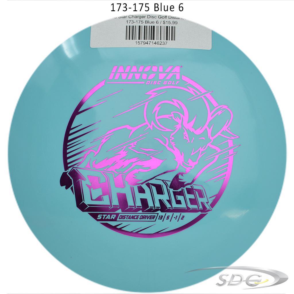 innova-star-charger-disc-golf-distance-driver 173-175 Blue 6 