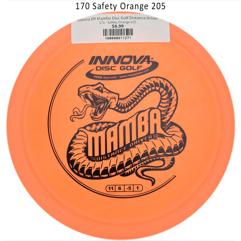 innova-dx-mamba-disc-golf-distance-driver 170 Safety Orange 205