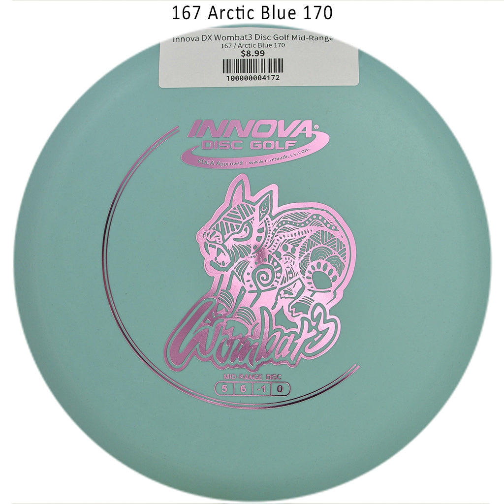 innova-dx-wombat3-disc-golf-mid-range 167 Arctic Blue 170