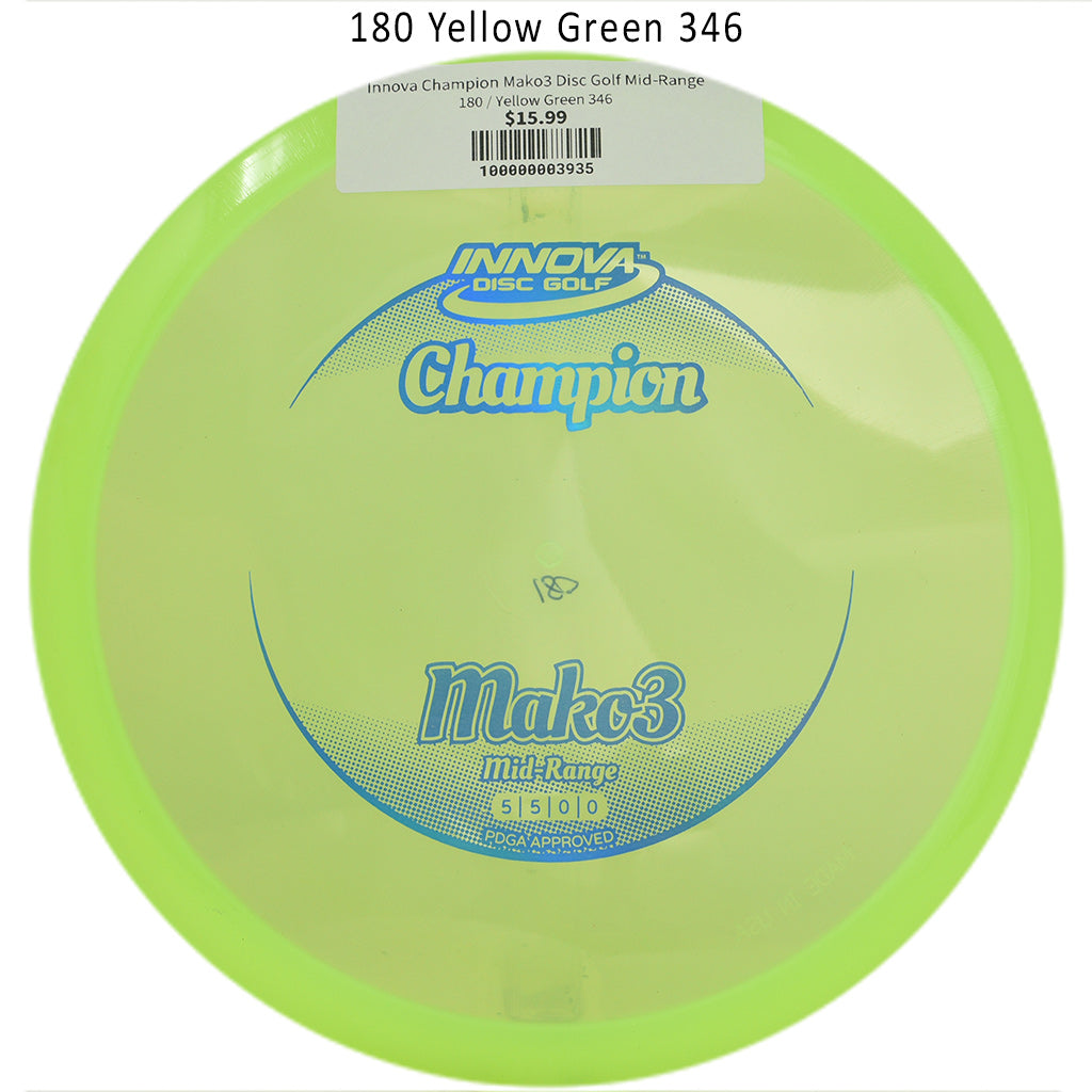 innova-champion-mako3-disc-golf-mid-range 180 Yellow Green 346