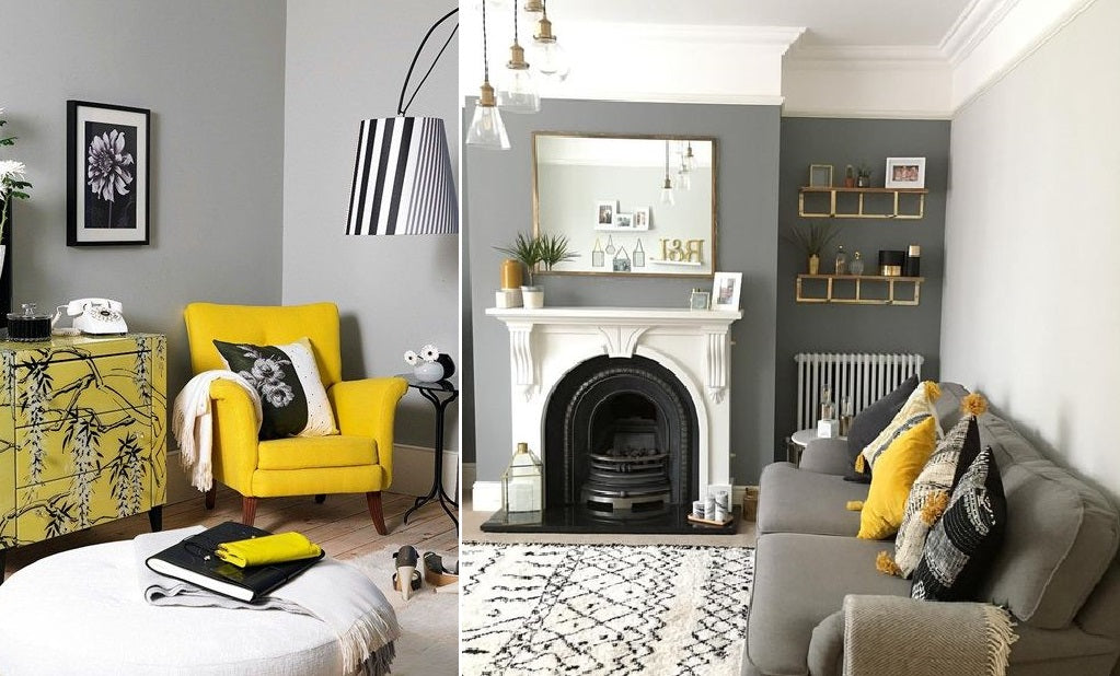 Grey and Yellow Interior Design Ideas