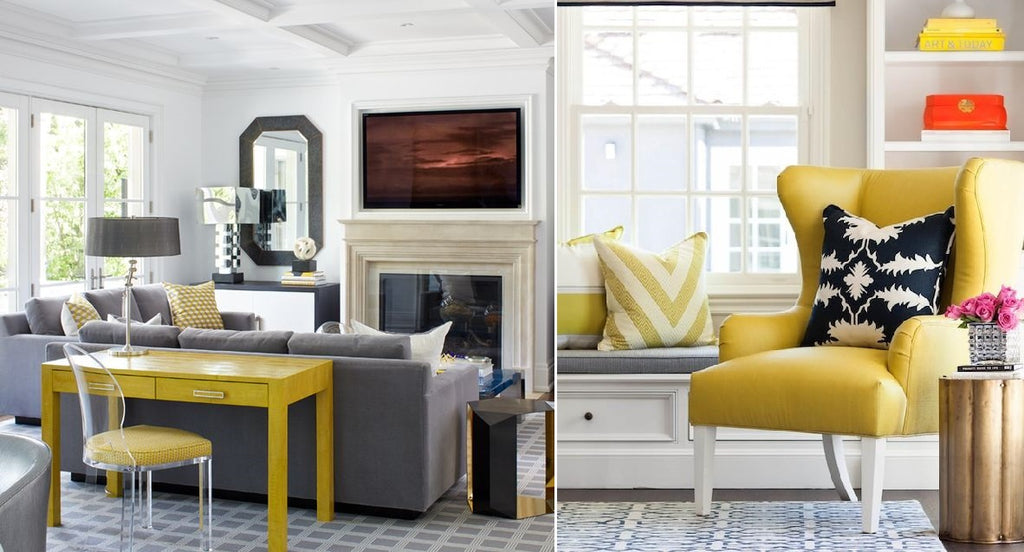 Grey and Yellow Colour Trend