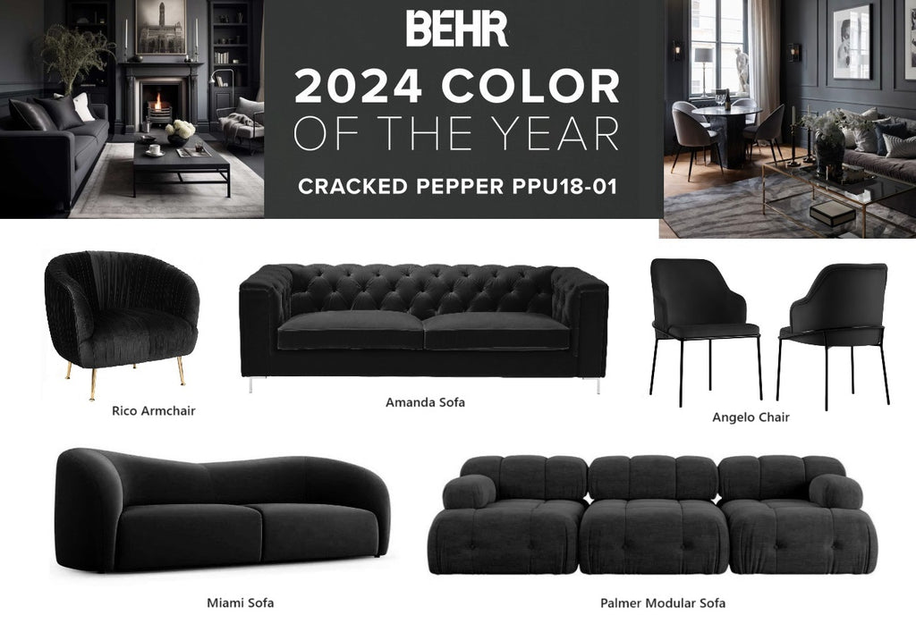 CRACKED-PEPPER - BEHR Colour of the Year 2024 - Trends