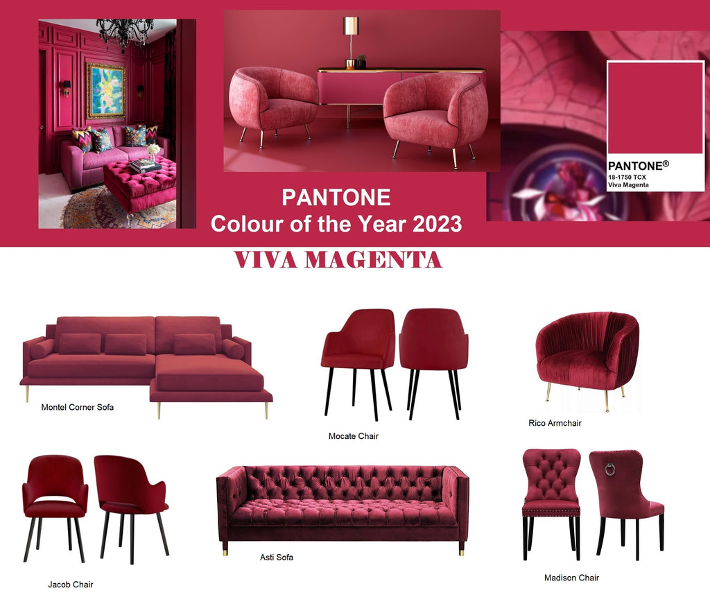 Pantone colour of the 2023 - Viva Magenta