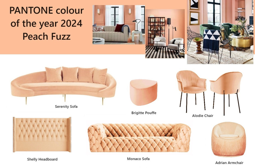 PEACH-FUZZ - PANTONE Colour of the Year 2024 - Trends