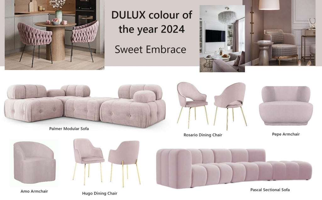 SWEET EMBRACE - DULUX Colour of the Year 2024 - Trends