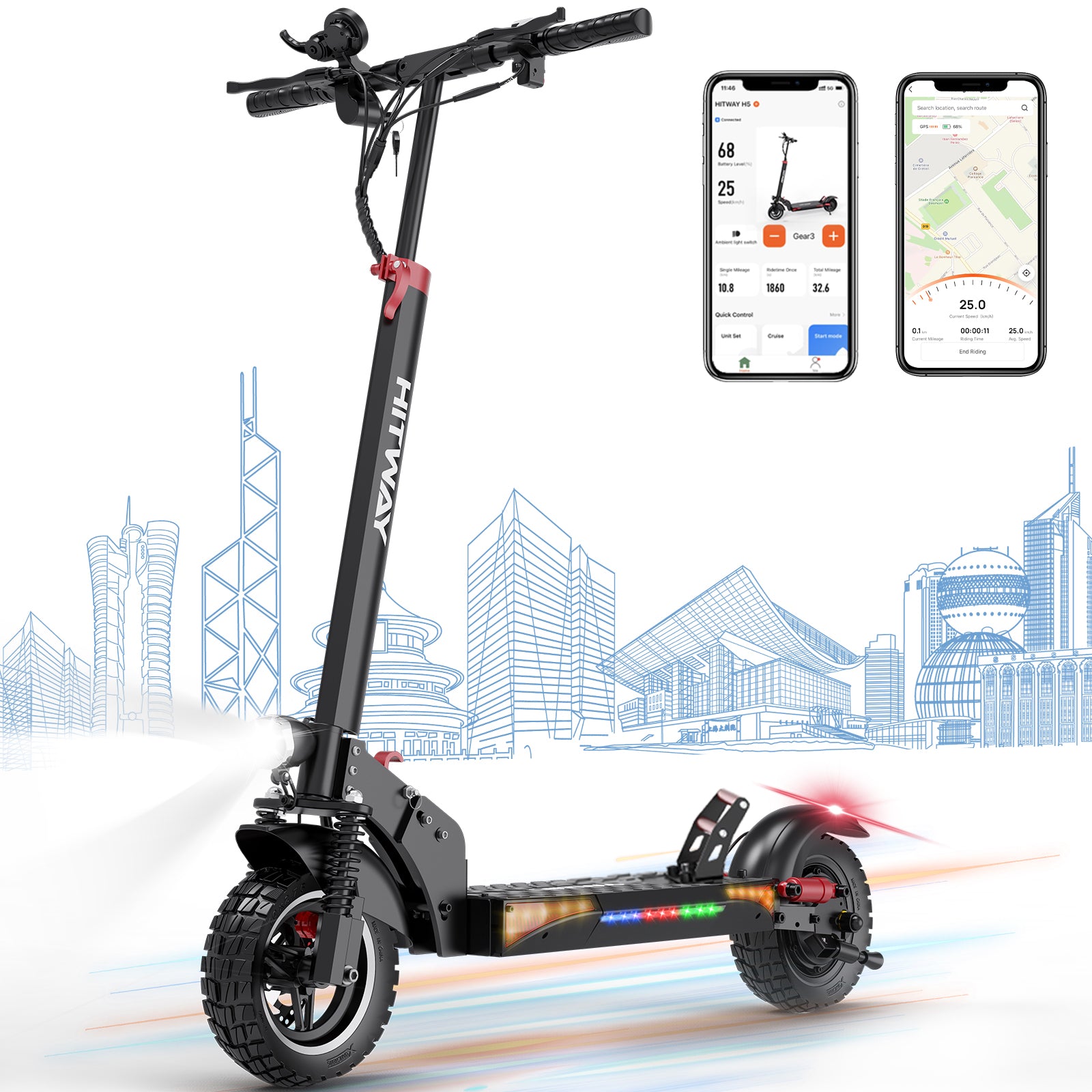 E-scooter Display and Key