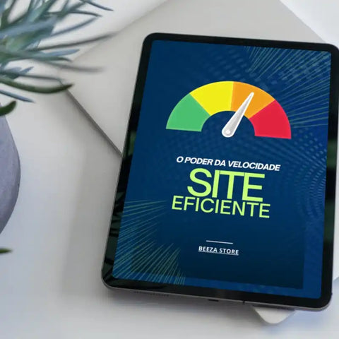 Ebook Site eficiente - o poder da velocidade - no tablet