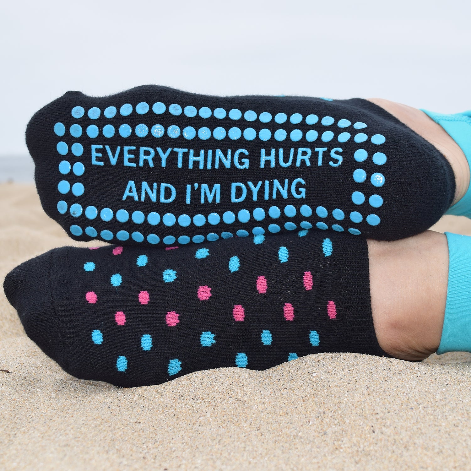 Grip Barre, Dance, Pilates, Yoga Socks - LUCKY HONEY The Boyfriend