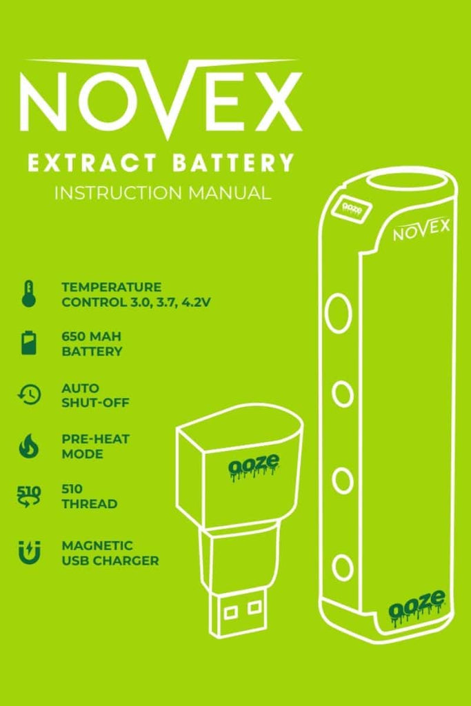 Ooze Life - Novex 510 Cart Battery Vaporizer Device Introduction