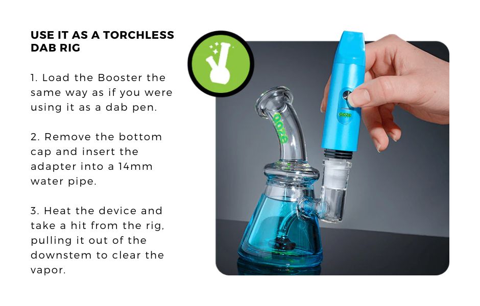 Ooze BOOSTER 2-in-1 Wax Vaporizer User Guide 2