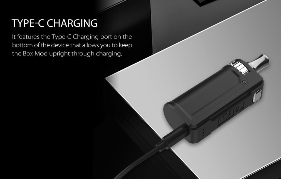 Yocan UNI S Box Mod Battery Type C USB Charging