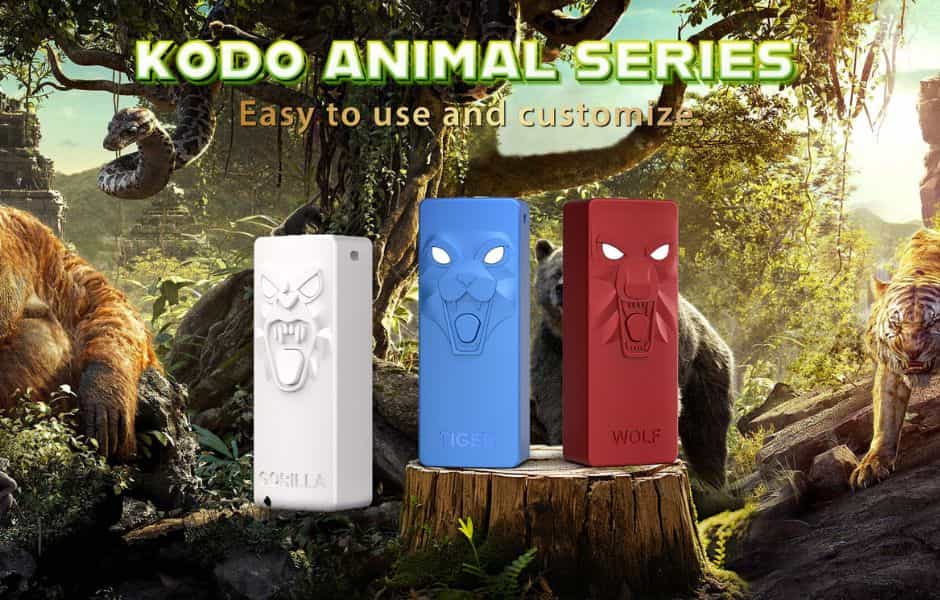1 Yocan KODO Animal Series Cart Battery Features on American 420 SmokeShop Latest Kodo Product