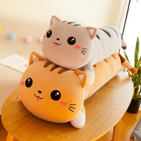 Peluche Chat Kawaii Coussin