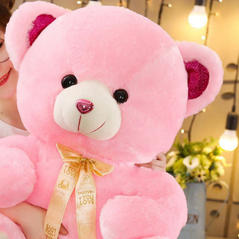 peluche-ours-rose